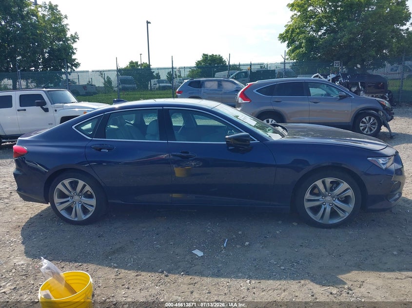2021 Acura Tlx Technology Package VIN: 19UUB5F48MA015026 Lot: 45613871
