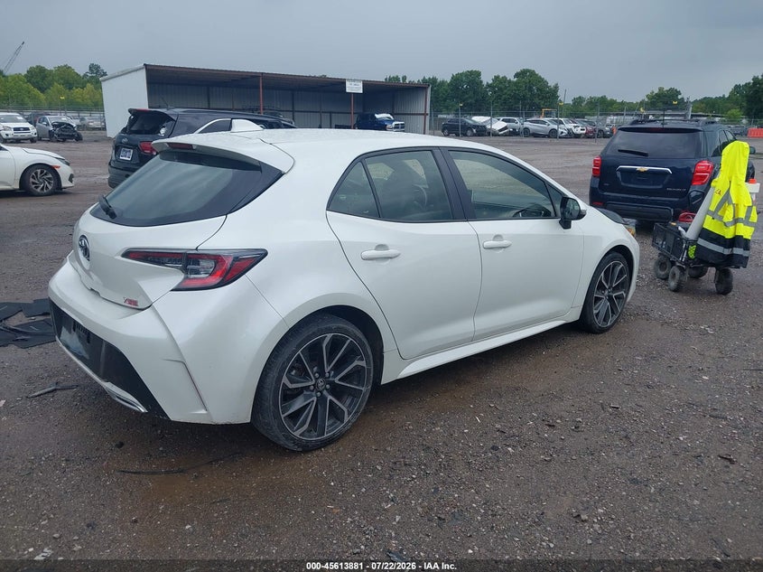 Vin: jtnk4rbe1k3018515, lot: 46112331, toyota corolla xse 20194