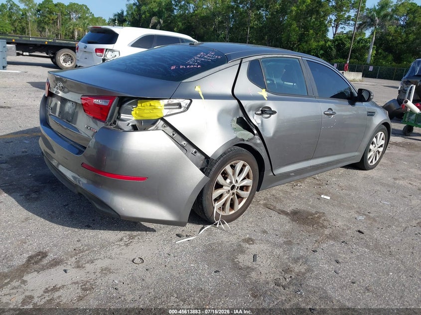 Vin: 5xxgn4a72fg513227, lot: 46112333, kia optima ex 20154