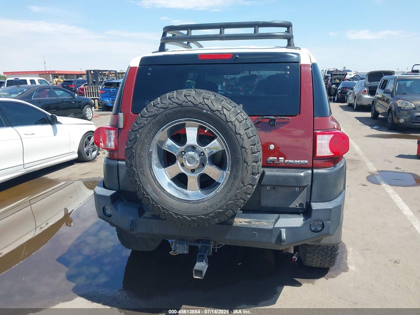 2008 Toyota Fj Cruiser VIN: JTEBU11F88K005268 Lot: 45613884