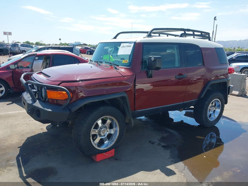 2008 Toyota Fj Cruiser VIN: JTEBU11F88K005268 Lot: 45613884