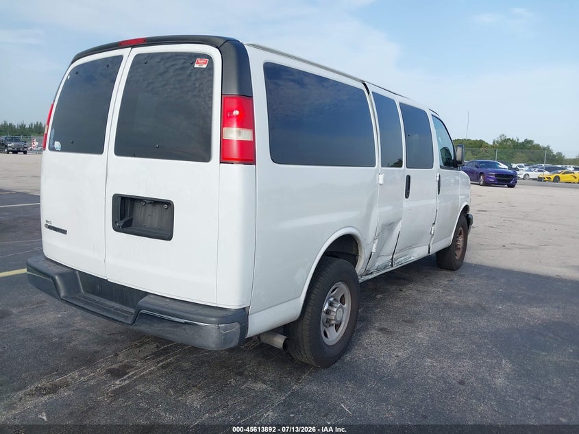 Vin: 1gazgmfpxj1228087, lot: 46112342, chevrolet express 3500 lt 20184