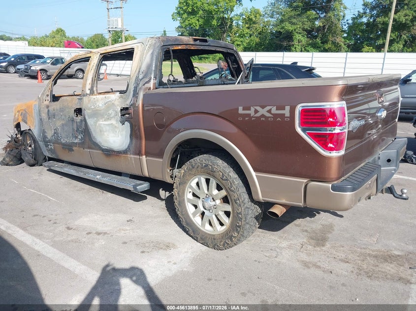 Vin: 1ftfw1et3ckd02246, lot: 46112345, ford f-150 king ranch 20123