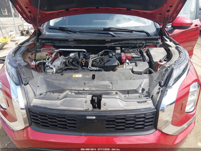 2022 Mitsubishi Outlander Es 2.5 S-Awc VIN: JA4J4TA80NZ064647 Lot: 45613914