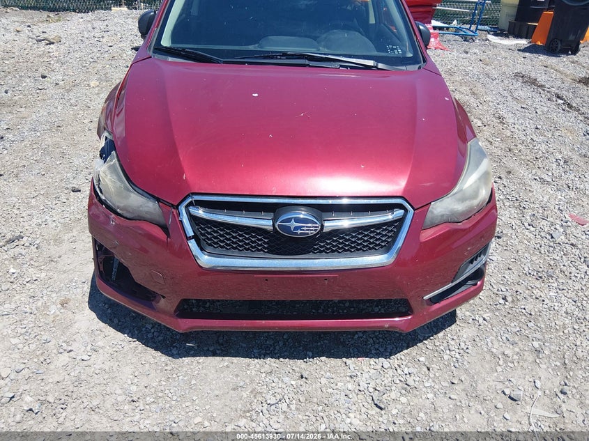2016 SUBARU IMPREZA auction photo 6