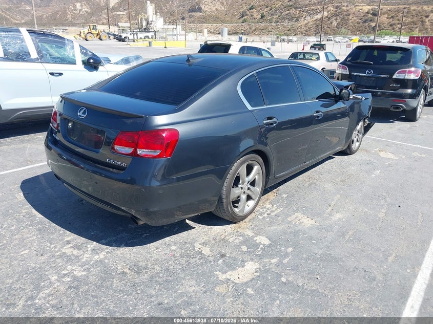 2009 LEXUS GS 350 auction photo 4
