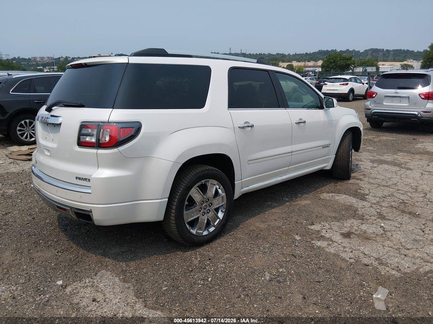 Vin: 1gkkvtkd7gj217176, lot: 46112392, gmc acadia denali 20164