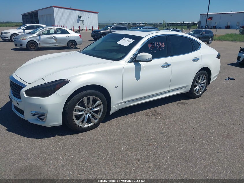 Vin: jn1by1ar6fm560517, lot: 46112436, infiniti q70 3.7x 20152