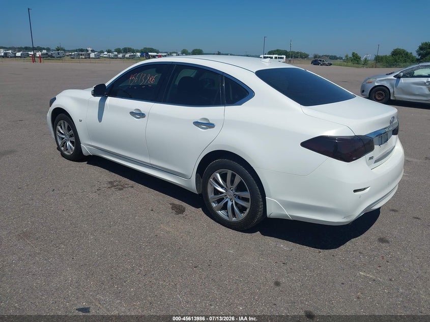 Vin: jn1by1ar6fm560517, lot: 46112436, infiniti q70 3.7x 20153