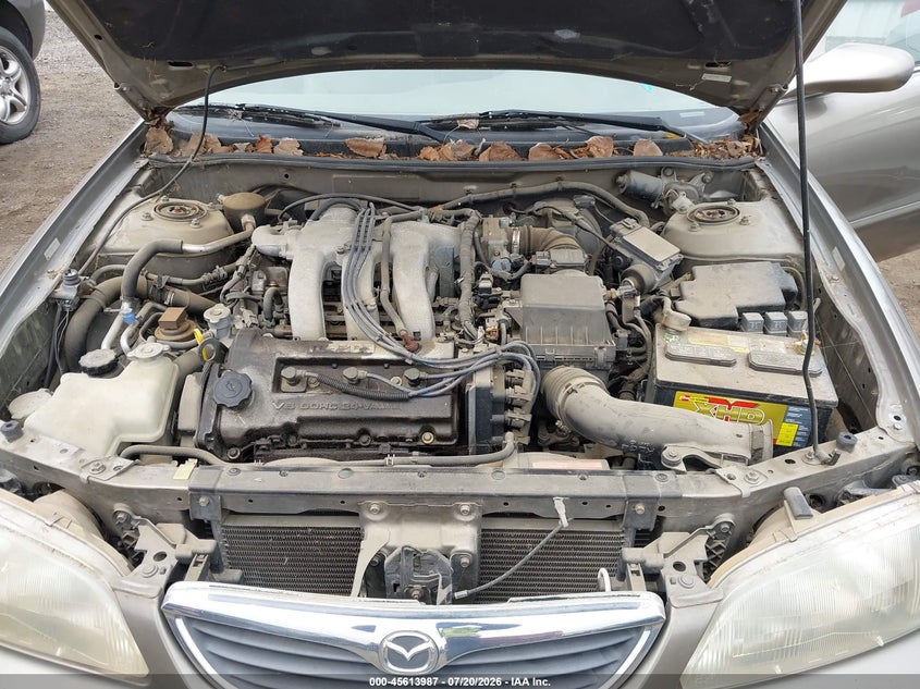 1998 Mazda 626 Es V6/Lx V6 VIN: 1YVGF22D3W5759904 Lot: 45613987