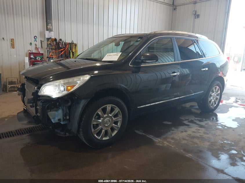 Vin: 5gakvbkd1fj322320, lot: 46112446, buick enclave leather 20152
