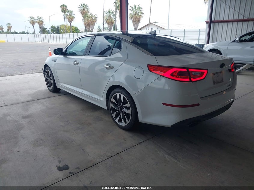 Vin: 5xxgr4a66fg490529, lot: 46112483, kia optima sx turbo 20153
