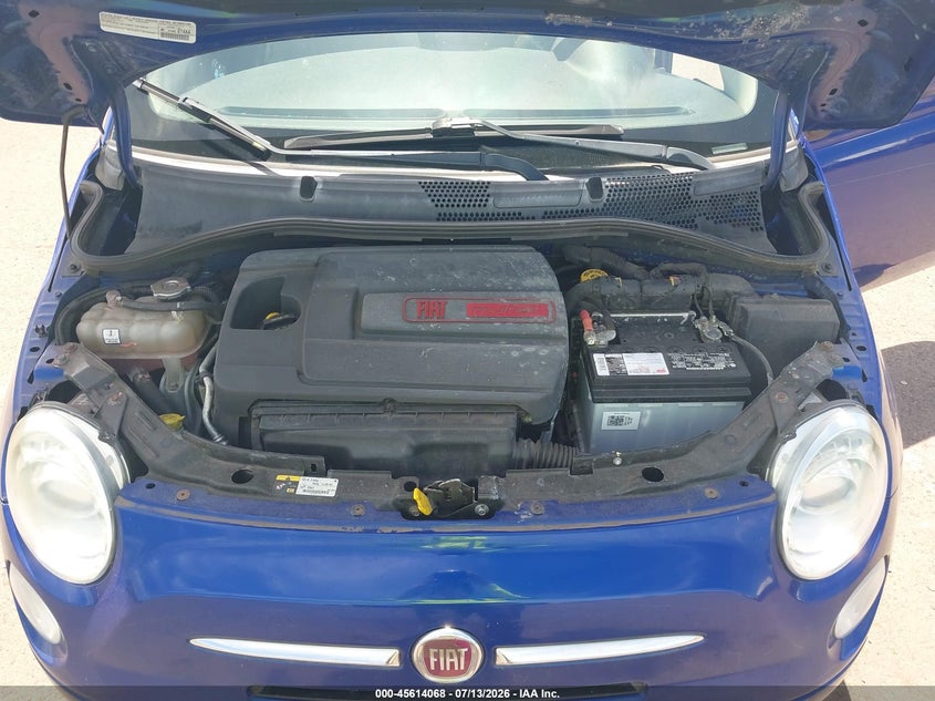 2014 Fiat 500 Pop VIN: 3C3CFFAR5ET223757 Lot: 45614068