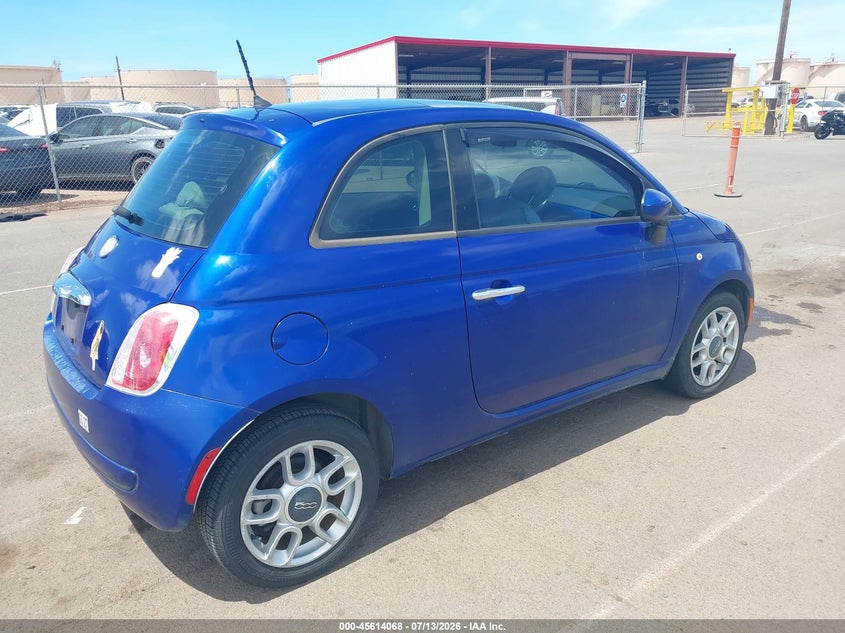 2014 FIAT 500 auction photo 4