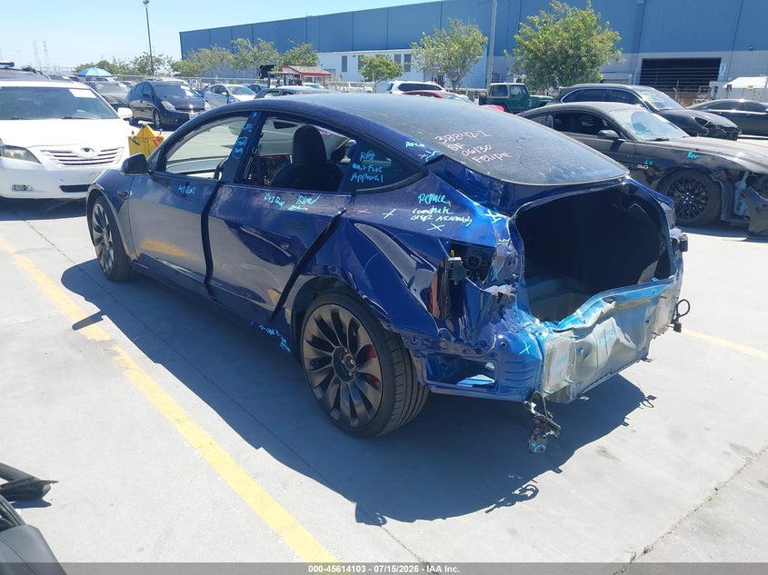 2023 TESLA MODEL 3 auction photo 3
