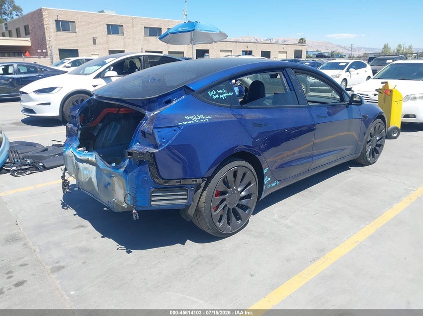 2023 TESLA MODEL 3 auction photo 4