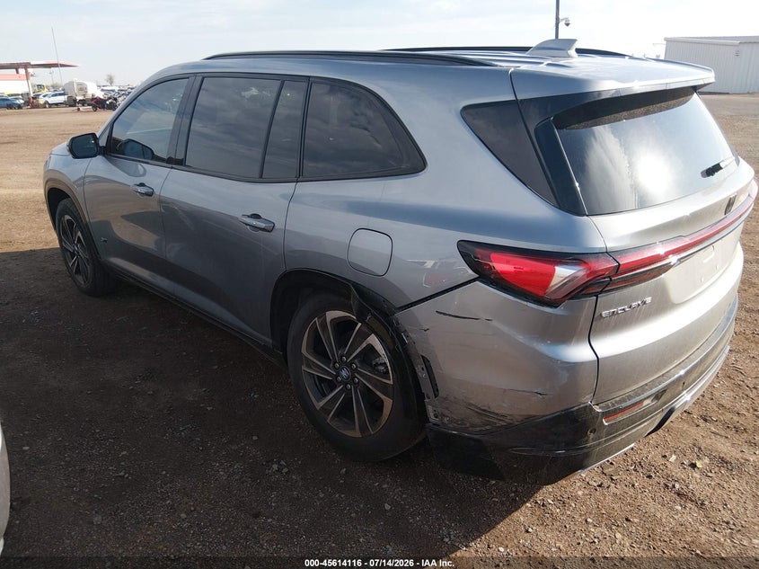 Vin: 5gaerbrs3sj118652, lot: 46112566, buick enclave sport touring fwd 20253