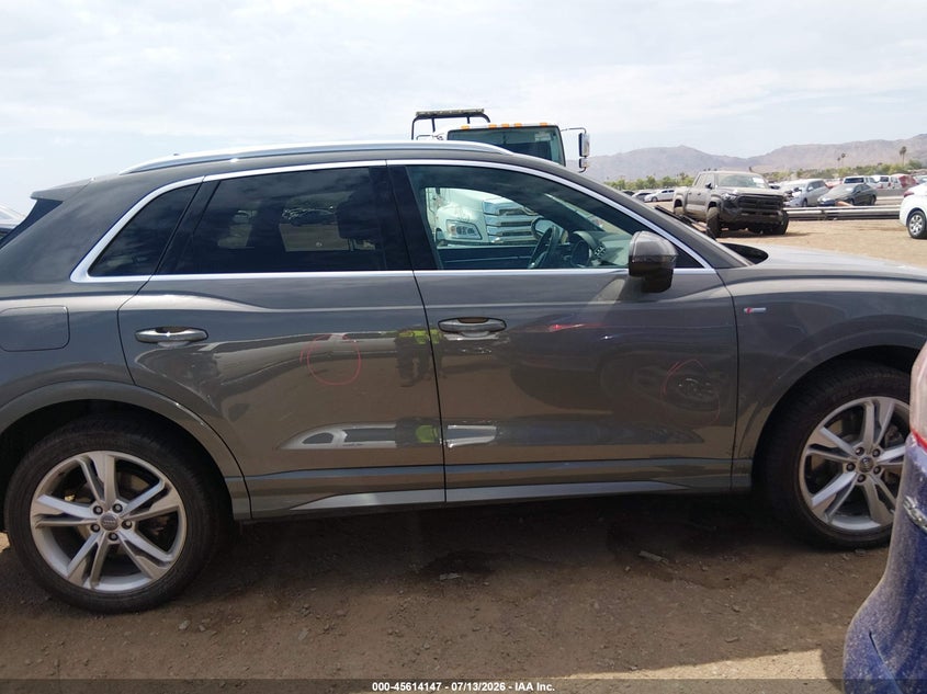 2021 Audi Q3 Premium 45 Tfsi S Line Quattro Tiptronic VIN: WA1DECF32M1014207 Lot: 45614147
