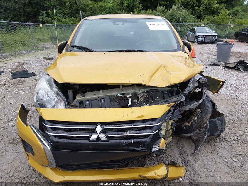 2021 Mitsubishi Mirage Carbonite Edition/Es/Le VIN: ML32AUHJ5MH002444 Lot: 45614157