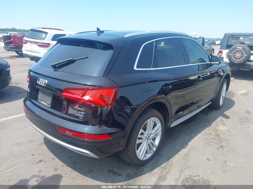 Vin: wa1bnafy1j2208952, lot: 46112629, audi q5 2.0t premium/2.0t tech premium 20184