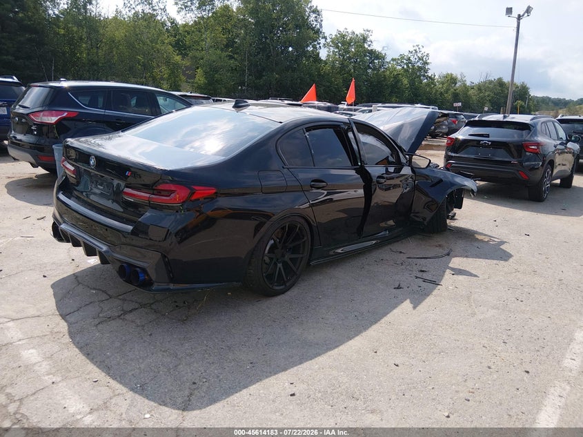 Vin: wbs83ch04mch28114, lot: 46112633, bmw m5 20214