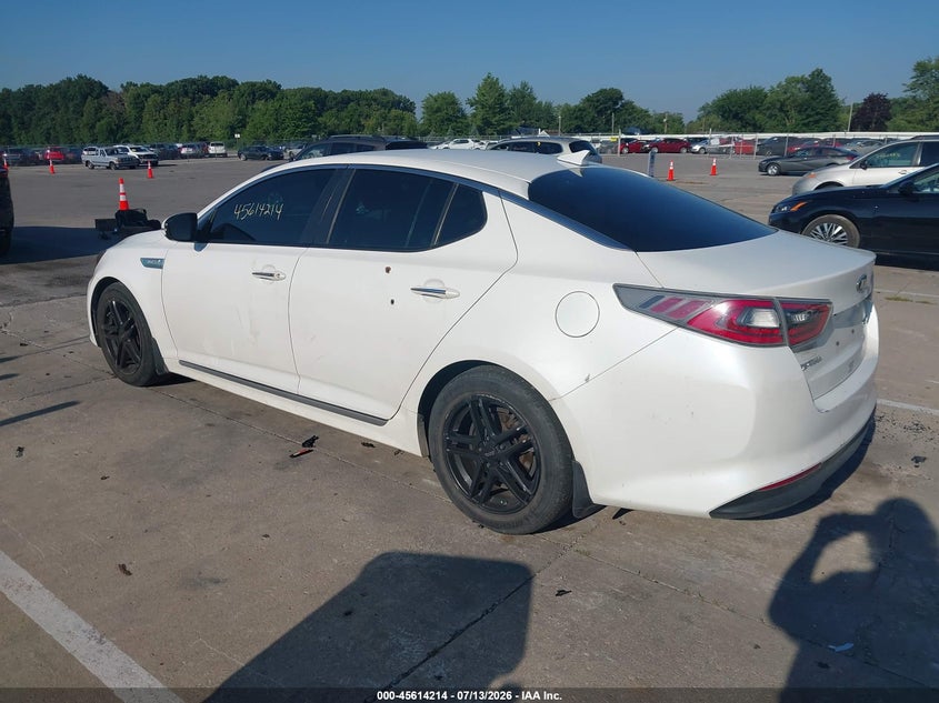 Vin: knagn4ad7e5069302, lot: 46112664, kia optima hybrid ex 20143