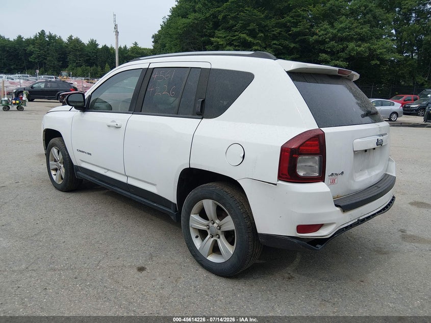 Vin: 1c4njdbb6fd395778, lot: 46112677, jeep compass sport 20153