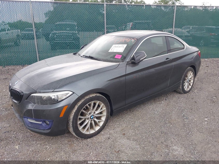 Vin: wba1g9c52gv598923, lot: 46112683, bmw 228i xdrive 20162