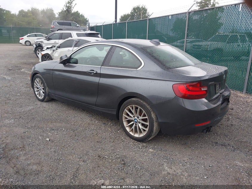 Vin: wba1g9c52gv598923, lot: 46112683, bmw 228i xdrive 20163