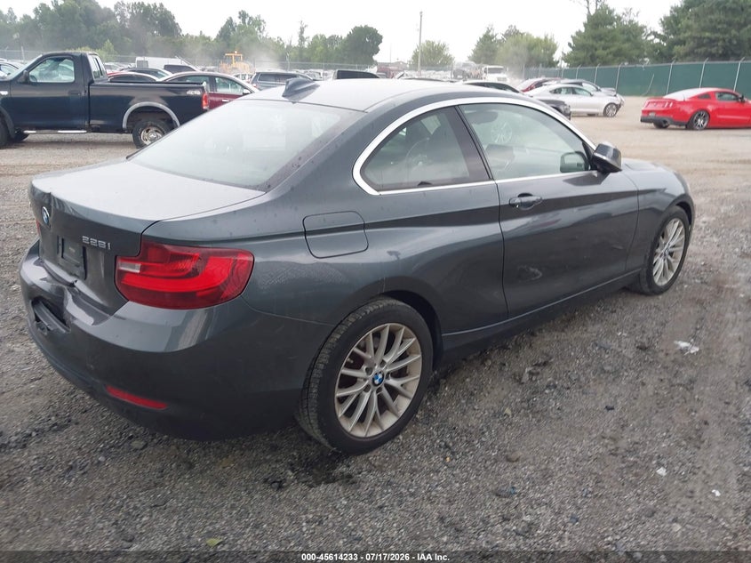 Vin: wba1g9c52gv598923, lot: 46112683, bmw 228i xdrive 20164