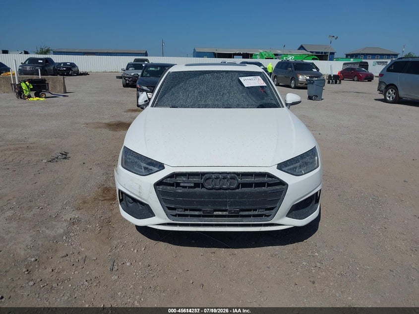 2021 AUDI A4 SEDAN 2.0L I-4 DI, DOHC, VVT, TURBO, 201HP