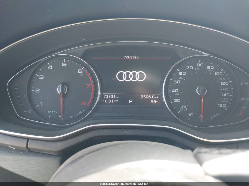2021 AUDI A4 SEDAN 2.0L I-4 DI, DOHC, VVT, TURBO, 201HP