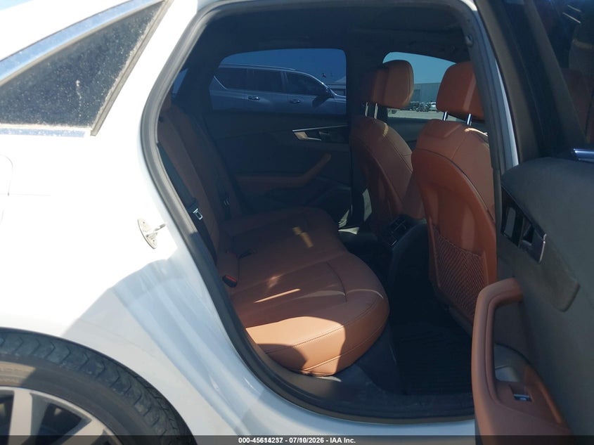 2021 AUDI A4 SEDAN 2.0L I-4 DI, DOHC, VVT, TURBO, 201HP