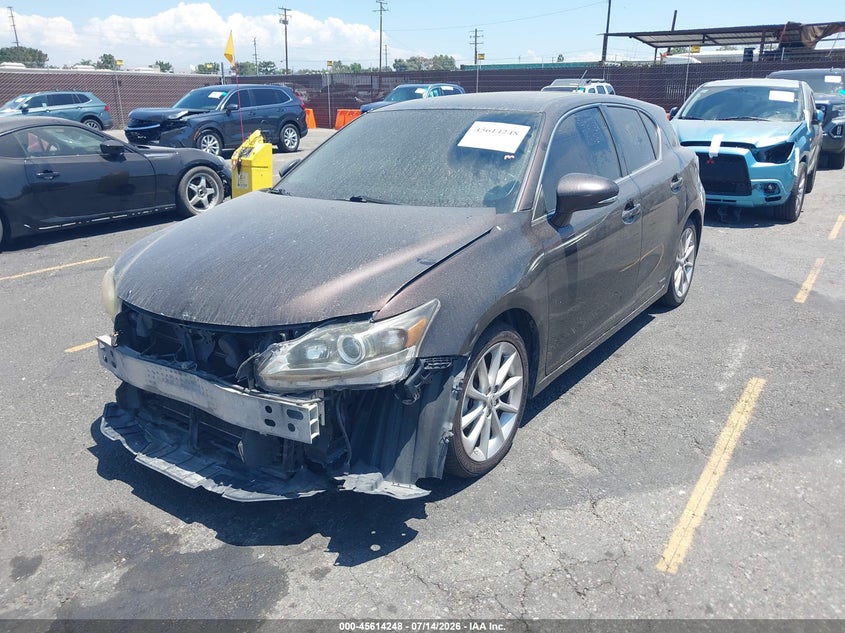 2011 Lexus Ct 200H Premium VIN: JTHKD5BH7B2042152 Lot: 45614248