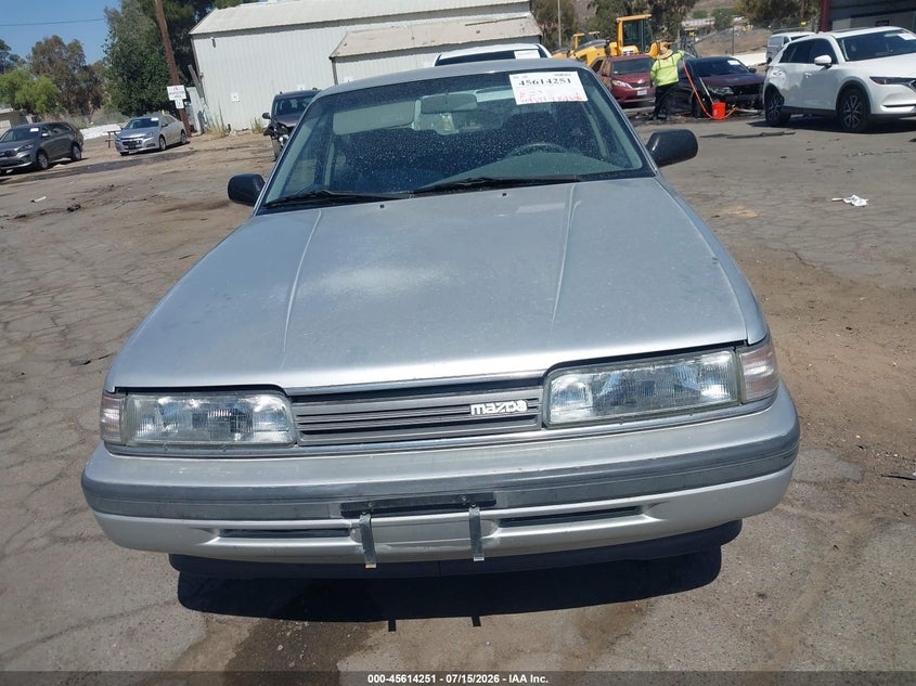 1991 Mazda 626 Dx/Lx VIN: 1YVGD22B2M5119670 Lot: 45614251
