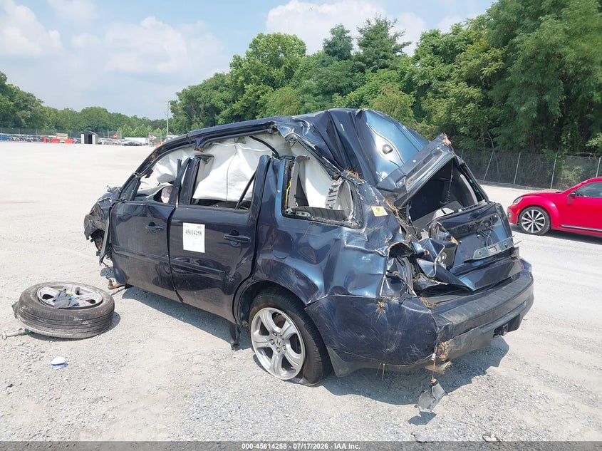 Vin: 5fnyf4h56cb023877, lot: 46112708, honda pilot ex-l 20123