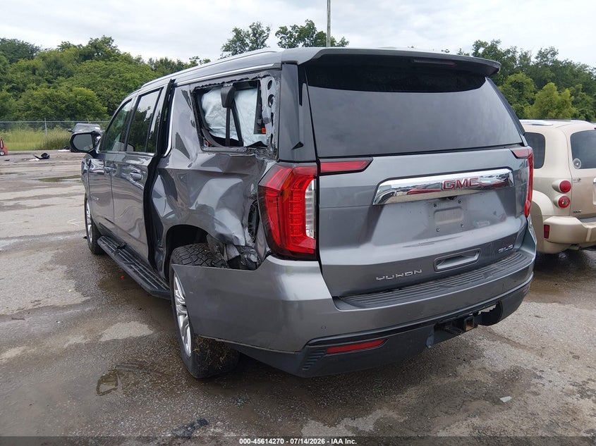 Vin: 1gks2fkd1nr117518, lot: 46112720, gmc yukon xl 4wd sle 20223