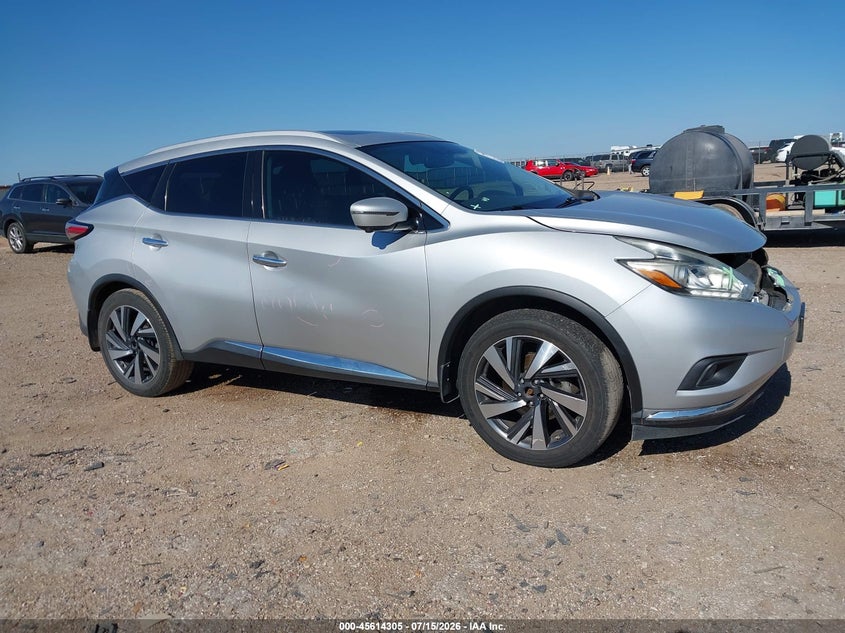 2017 Nissan Murano Platinum VIN: 5N1AZ2MH9HN160863 Lot: 45614305