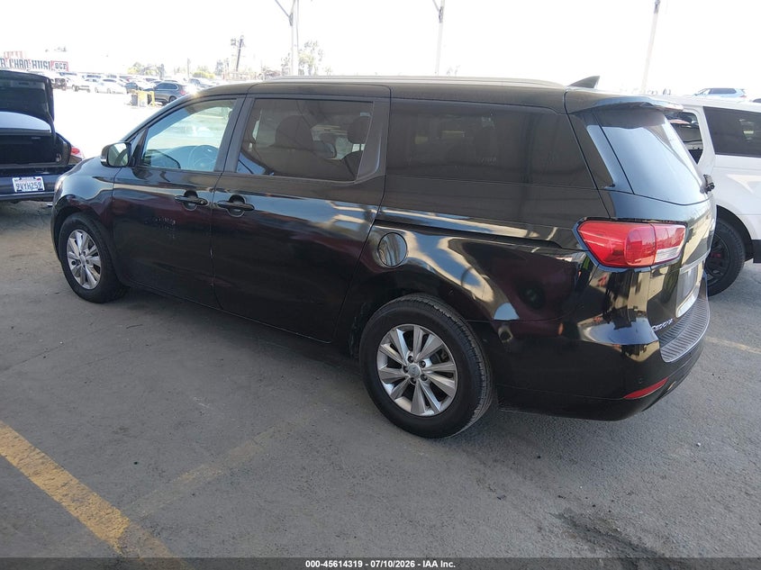 2017 Kia Sedona Lx VIN: KNDMB5C12H6324931 Lot: 45614319