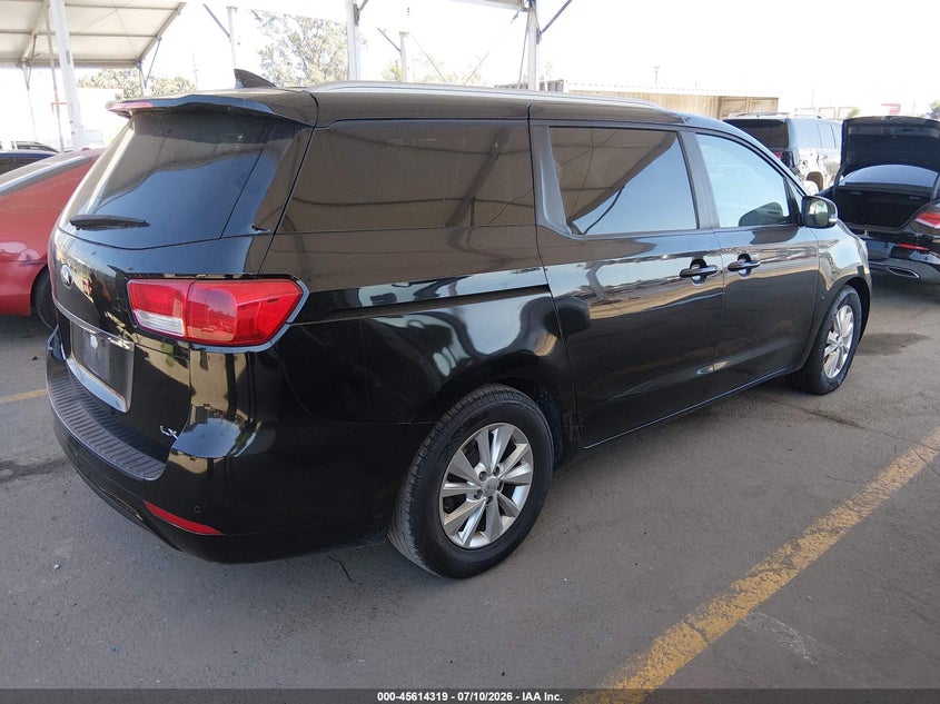 2017 Kia Sedona Lx VIN: KNDMB5C12H6324931 Lot: 45614319