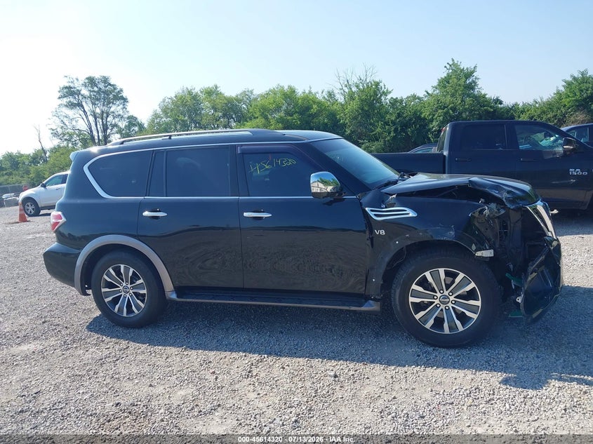2019 Nissan Armada Sl VIN: JN8AY2NC4K9586782 Lot: 45614320