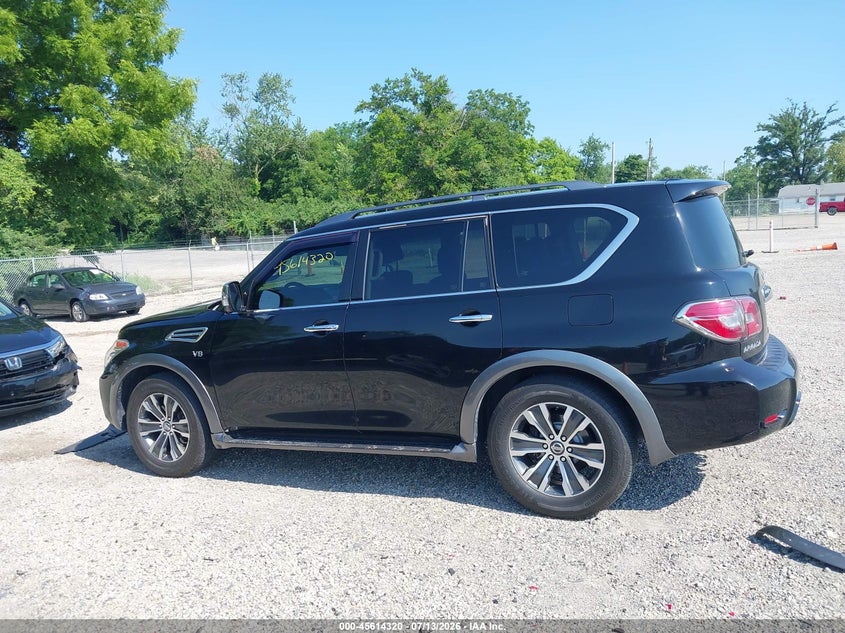 2019 Nissan Armada Sl VIN: JN8AY2NC4K9586782 Lot: 45614320