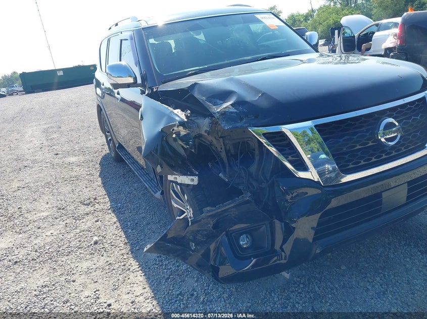 2019 Nissan Armada Sl VIN: JN8AY2NC4K9586782 Lot: 45614320