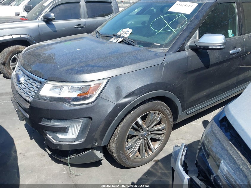 2017 Ford Explorer Platinum 1FM5K8HT5HGE38234 photo 1