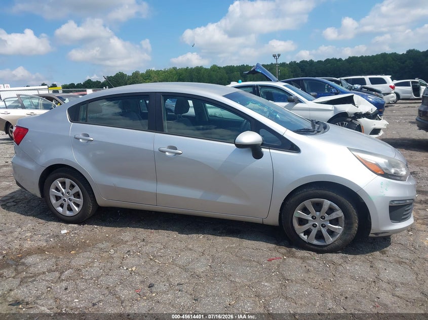 2016 Kia Rio Lx VIN: KNADM4A39G6554485 Lot: 45614401