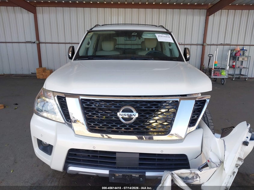 2018 Nissan Armada Platinum VIN: JN8AY2NE1JX700118 Lot: 45614418