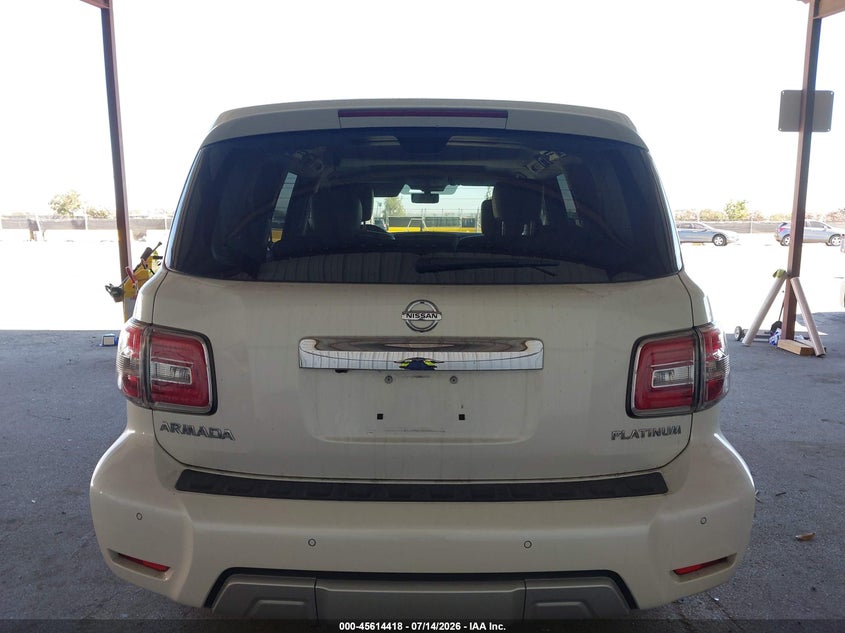2018 Nissan Armada Platinum VIN: JN8AY2NE1JX700118 Lot: 45614418