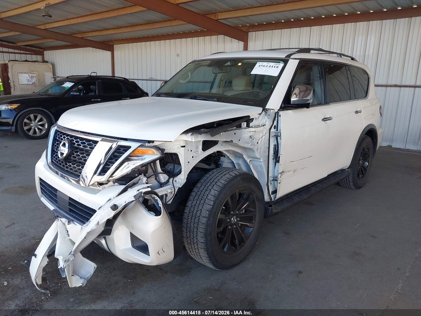 2018 Nissan Armada Platinum VIN: JN8AY2NE1JX700118 Lot: 45614418