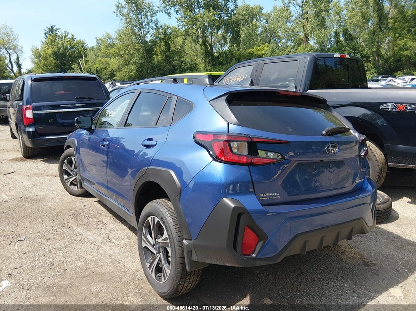 Vin: jf2guhdc0sh262192, lot: 46112870, subaru crosstrek premium 20253
