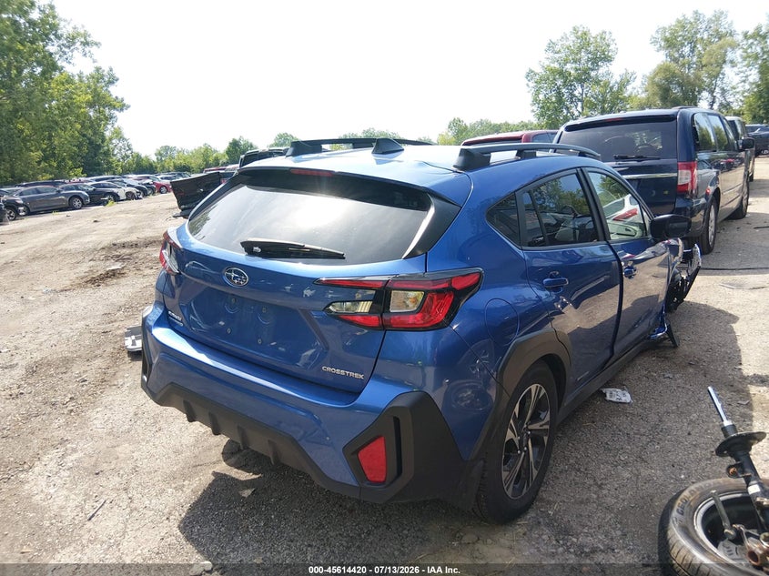 Vin: jf2guhdc0sh262192, lot: 46112870, subaru crosstrek premium 20254